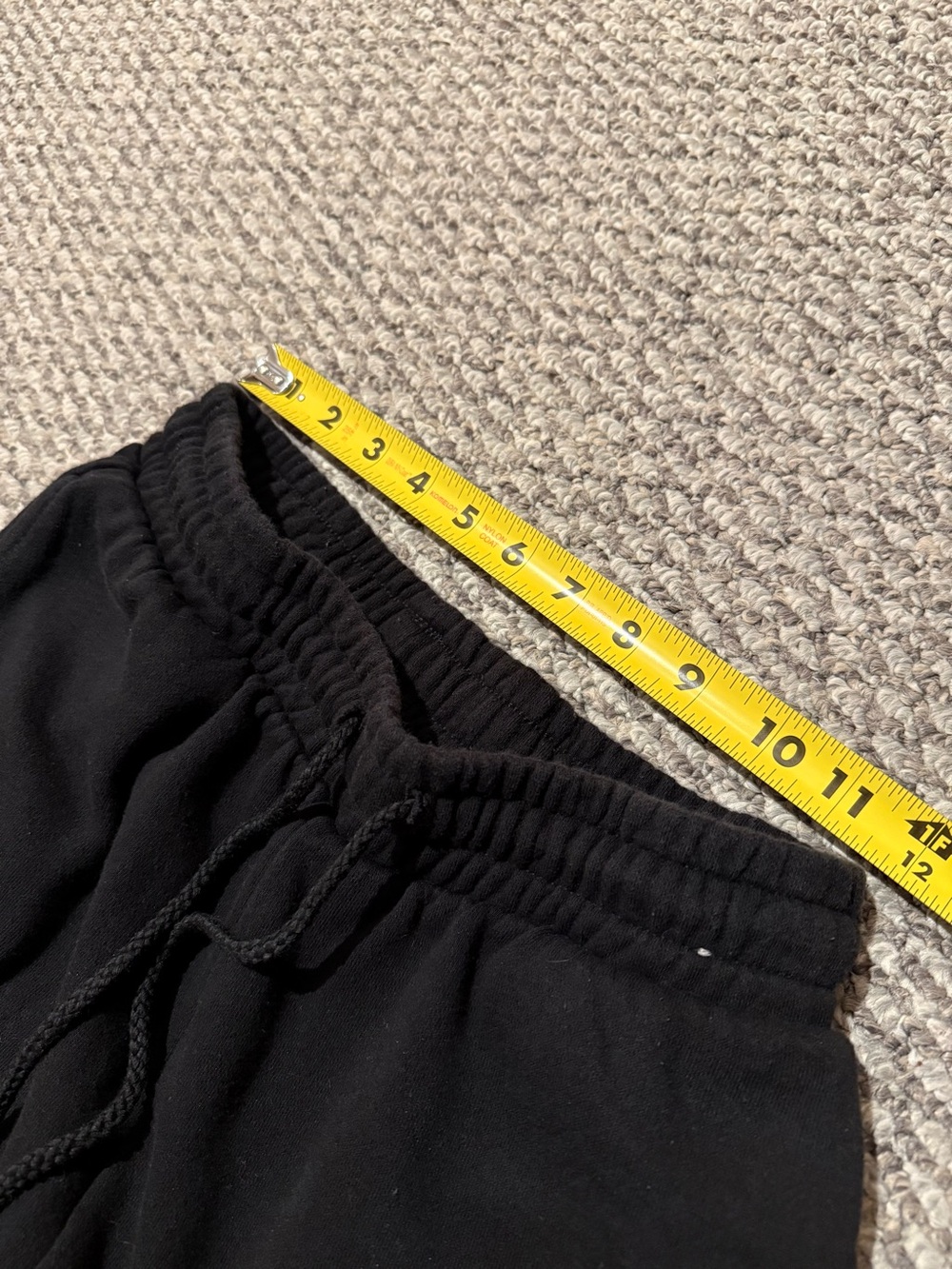 Forever 21 cotton black joggers with pocket  under knee - Picture 6 of 7
